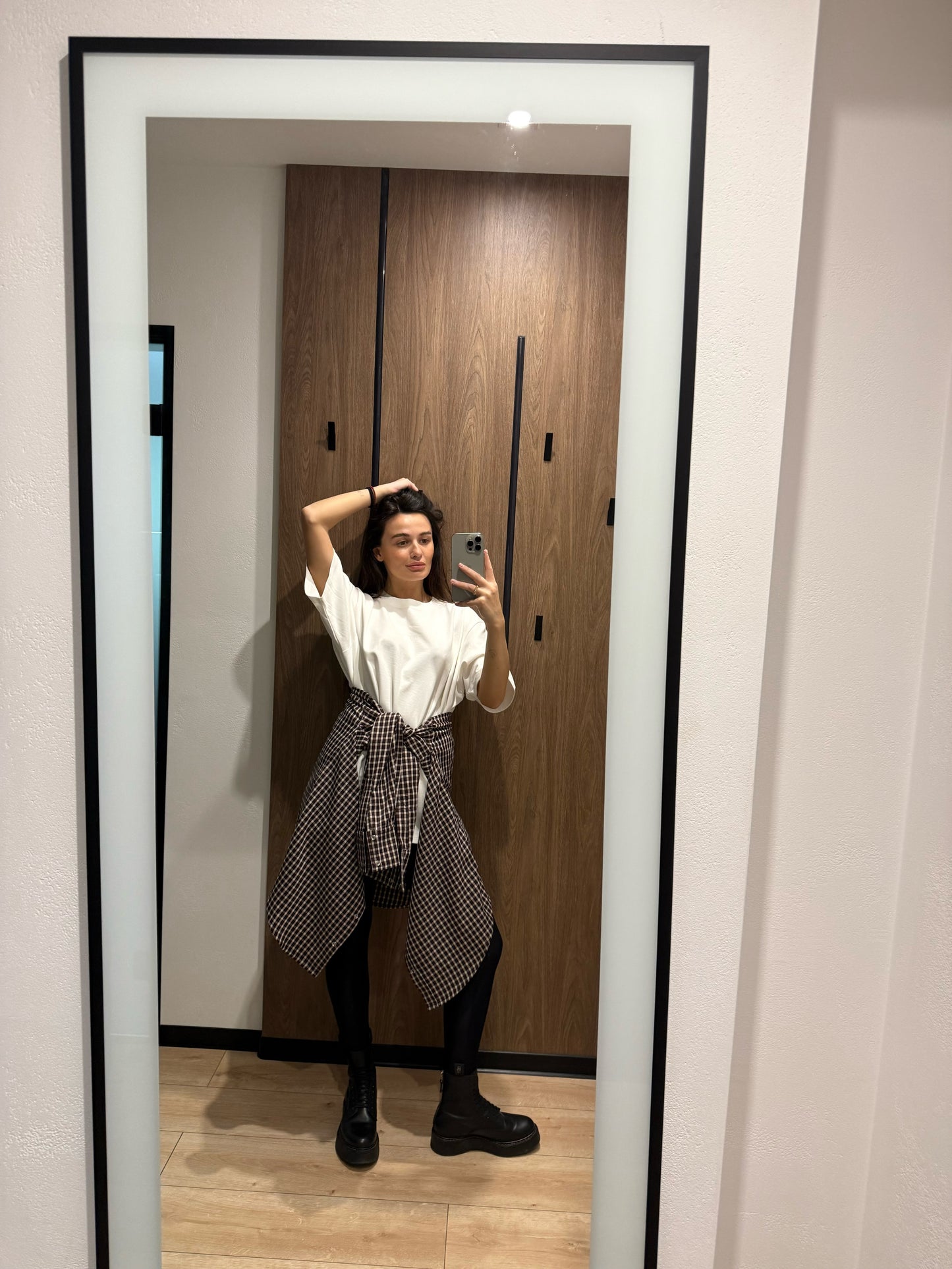 Сорочка вільного крою Bordo