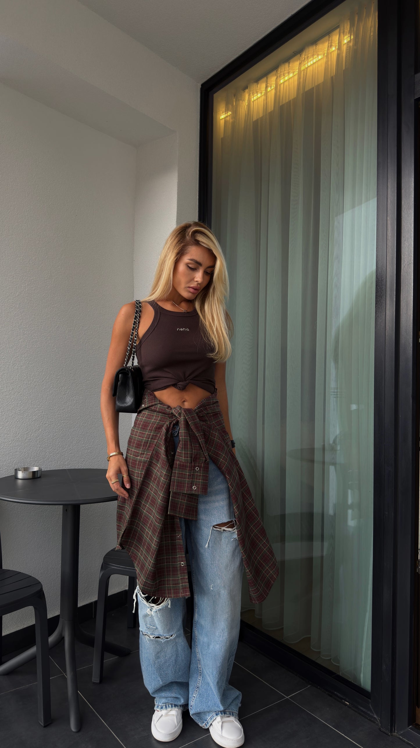 Сорочка вільного крою Violet-Green