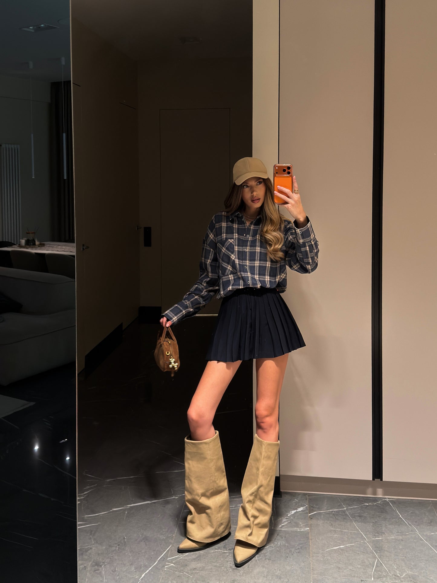 Сорочка вільного крою Blue