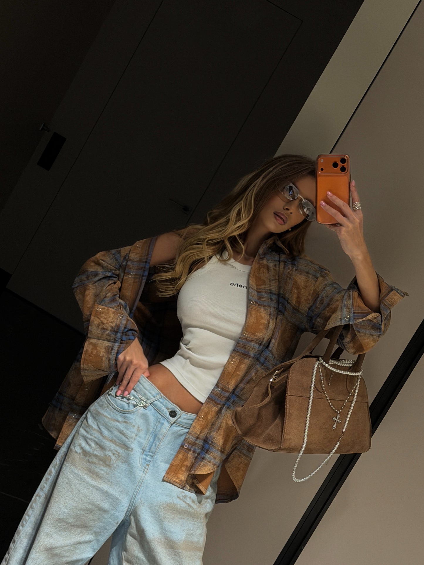 Сорочка вільного крою Camel