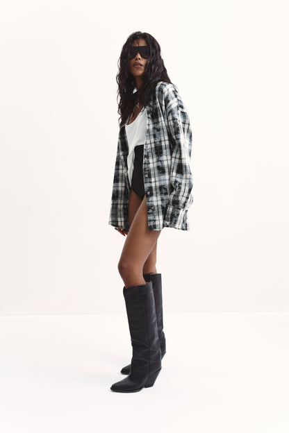 Сорочка вільного крою Black-Crystals