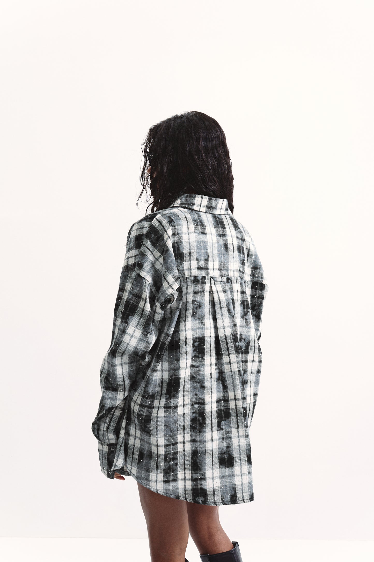 Сорочка вільного крою Black-Crystals