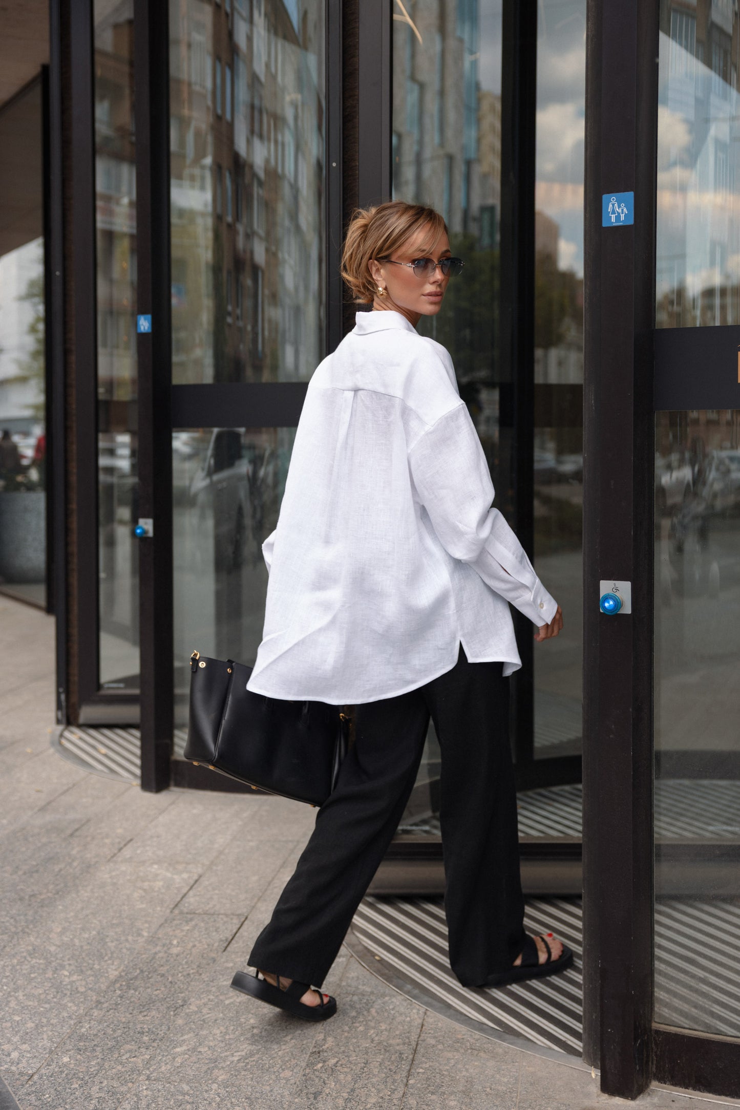 Лляна сорочка Total White