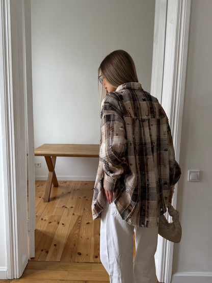 Сорочка вільного крою Grunge Stone