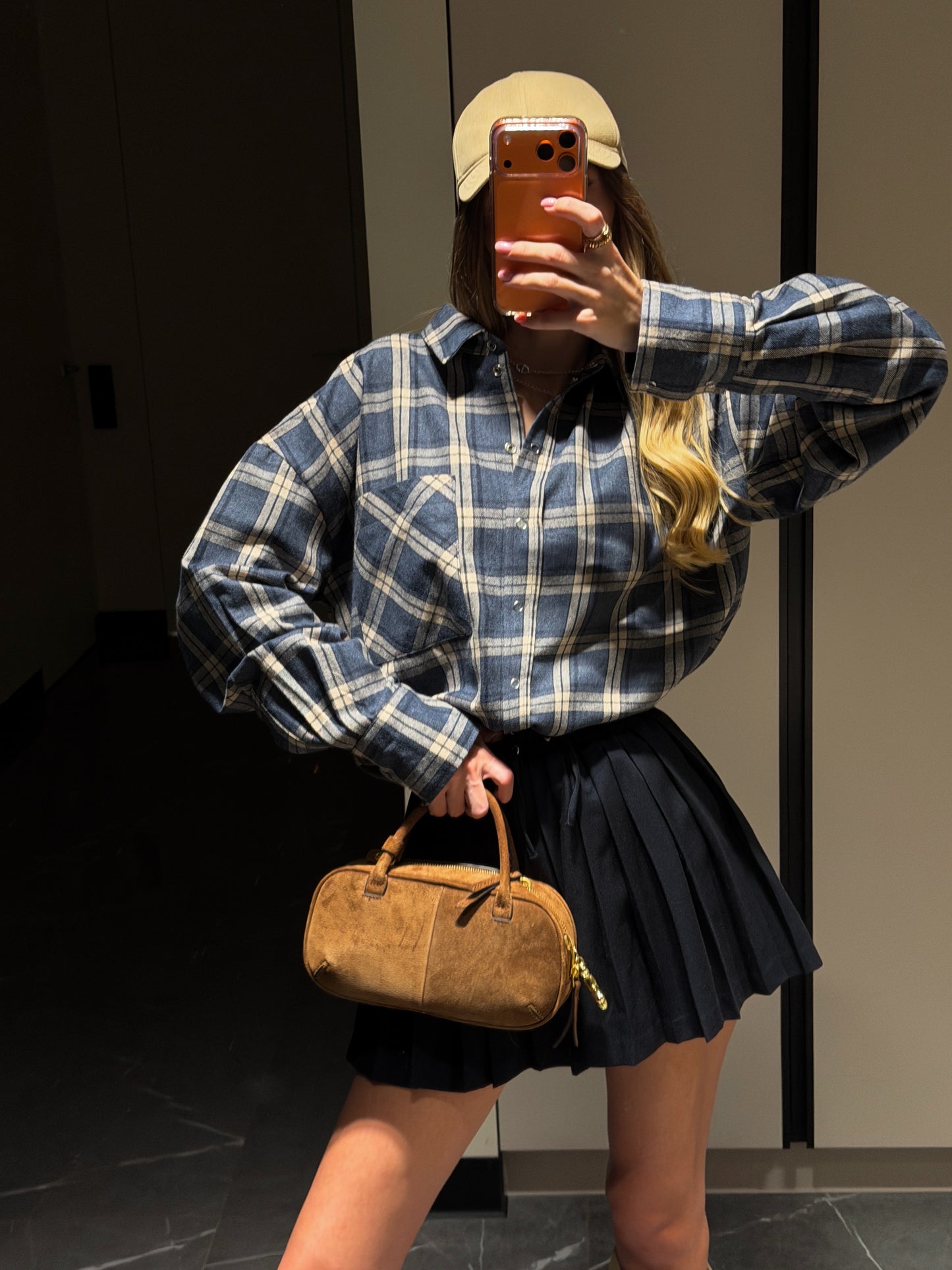 Сорочка вільного крою Blue