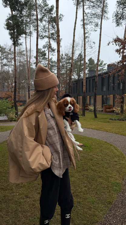 Сорочка вільного крою Beige