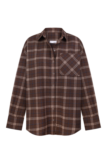 Сорочка вільного крою Chocolate