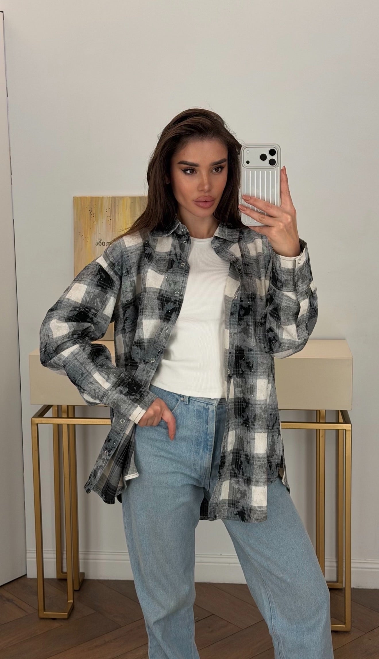 Сорочка вільного крою Black Diamonds