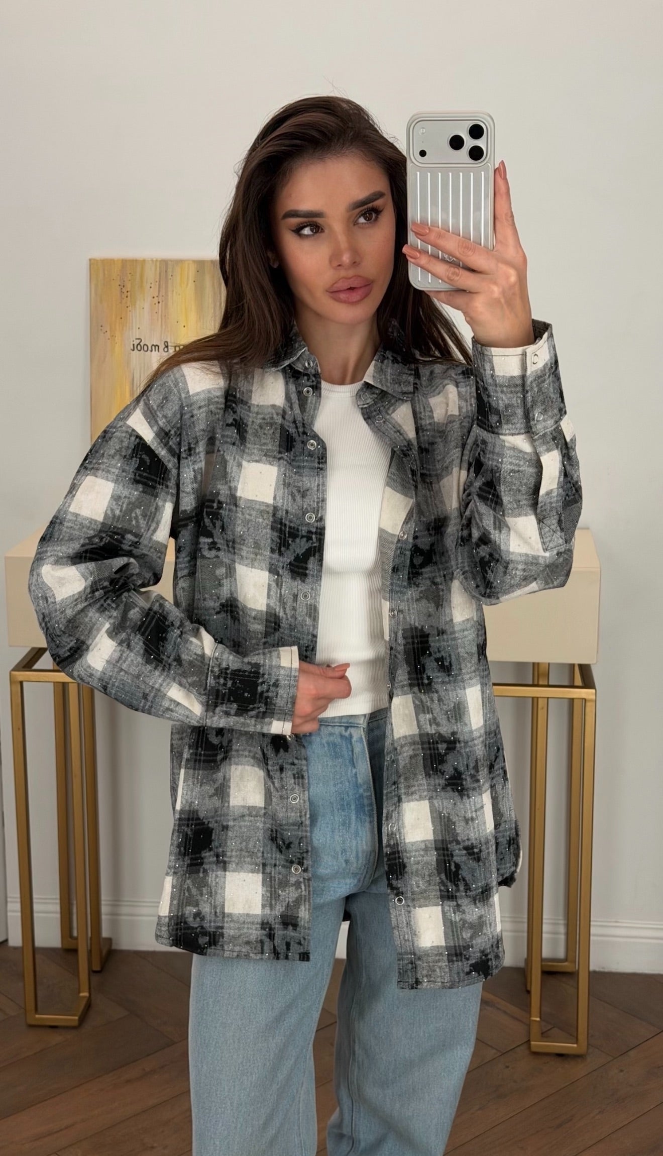 Сорочка вільного крою Black Diamonds