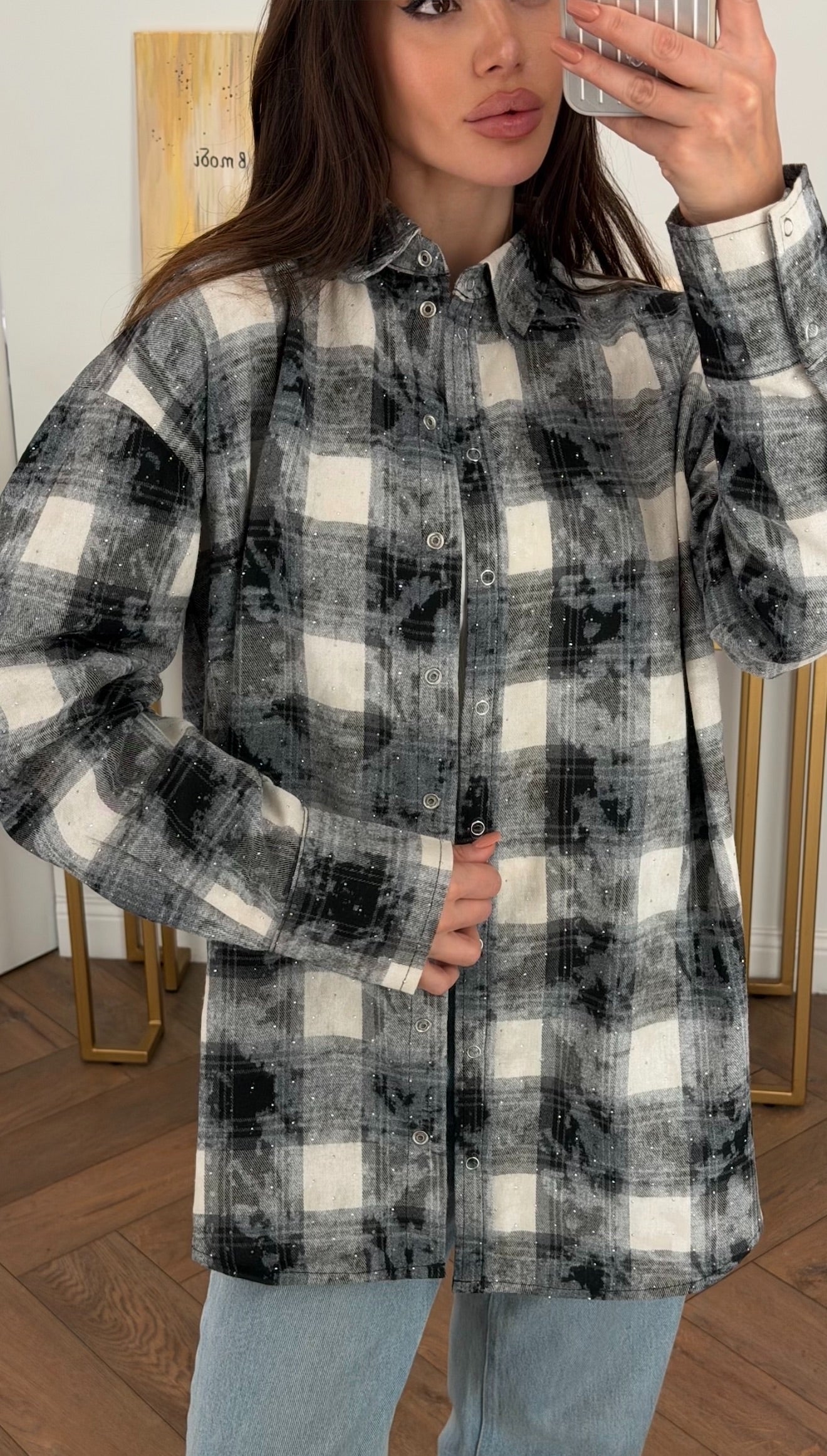 Сорочка вільного крою Black Diamonds