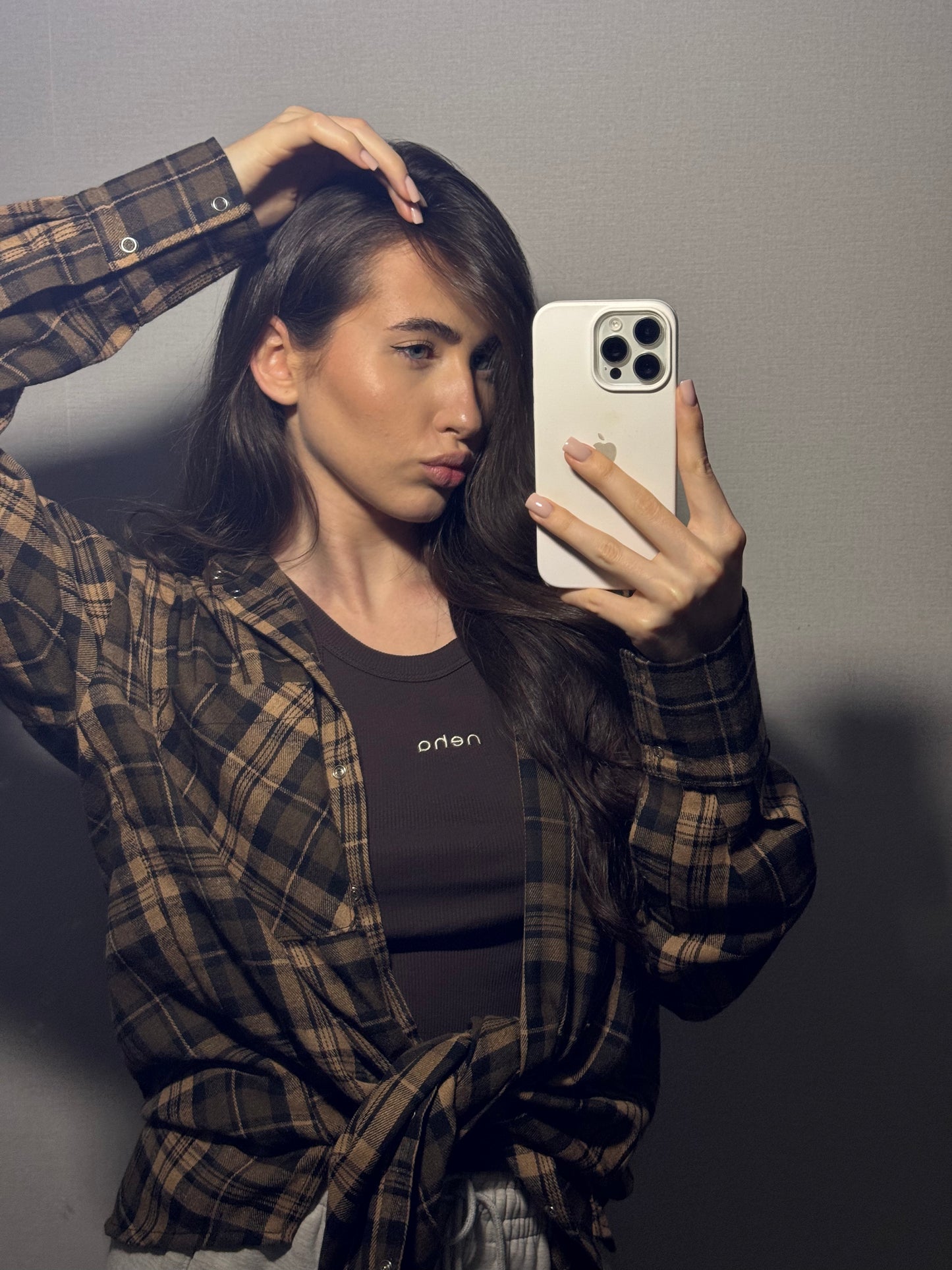 Сорочка вільного крою Khaki