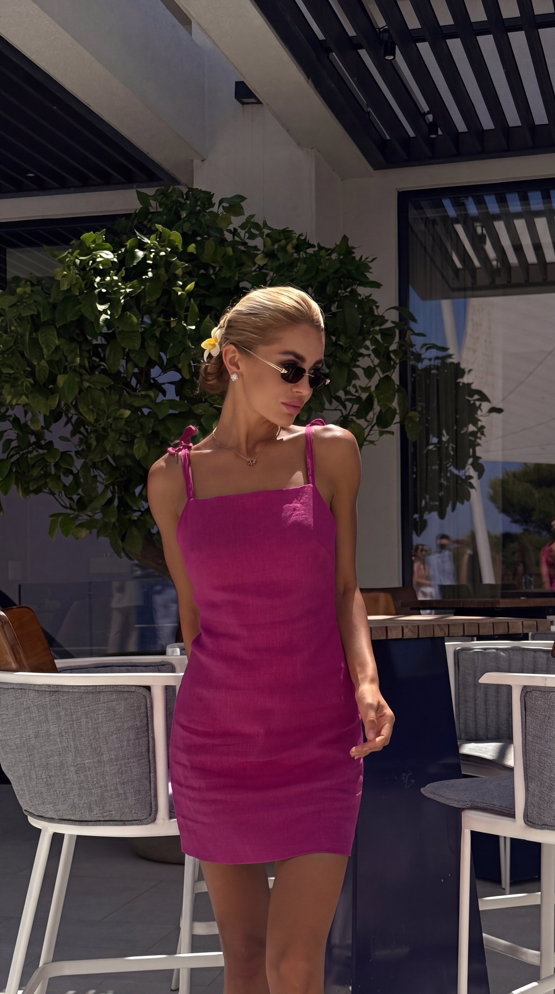 Mini Dress Fuchsia