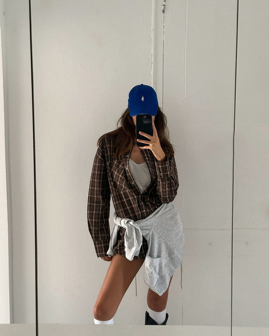 Сорочка вільного крою Brown