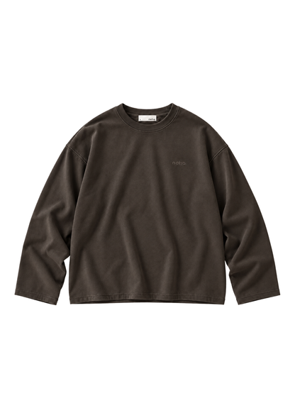 Oversized Longsleeve Dark Chocolate