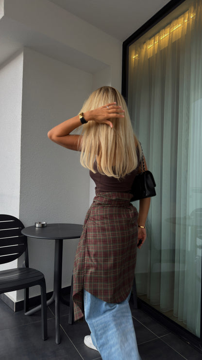 Сорочка вільного крою Violet-Green