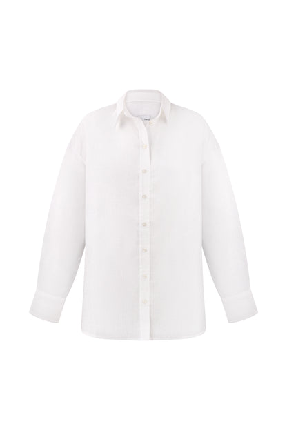 Лляна сорочка Total White