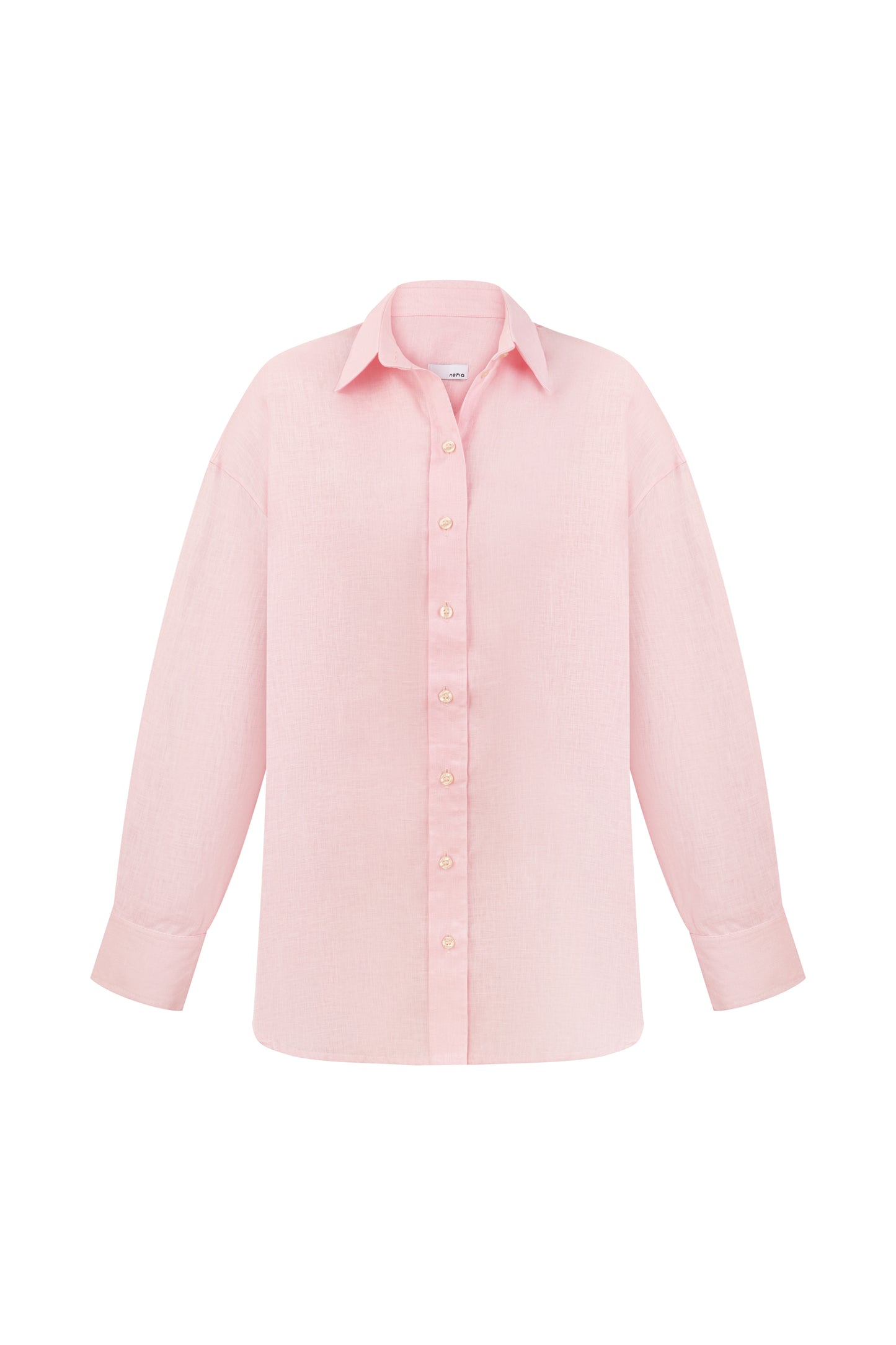 Лляна сорочка Baby Pink